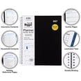 thumbnail image 3 of See It Bigger 15-Month, Large (9" x 11") Monthly Weekly Planner, Black, October 2026 - December 2027, 3 of 9