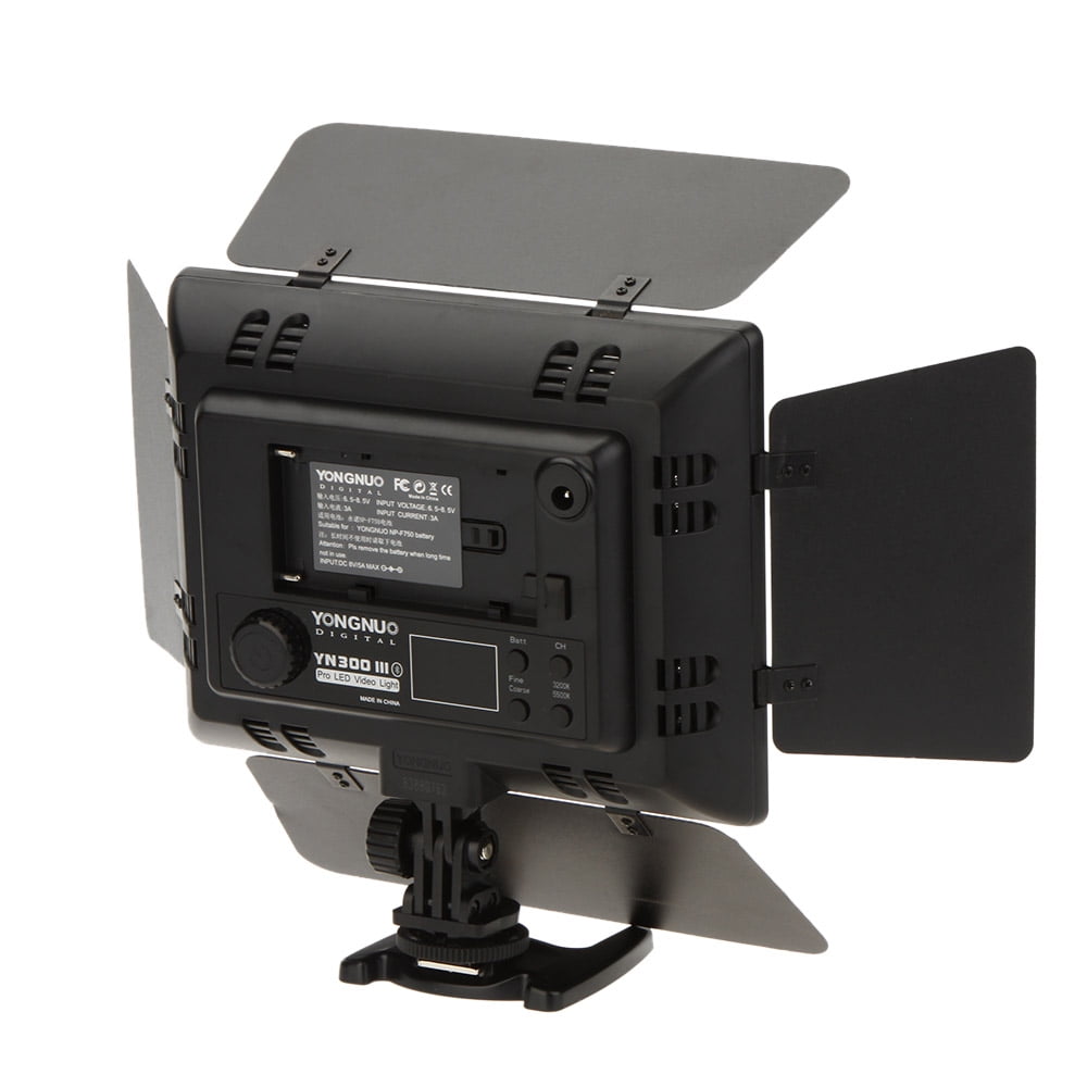 YONGNUO YN300 III YN-300 III LED Camera Video Light Adjustable Color Temperature 3200K-5500K