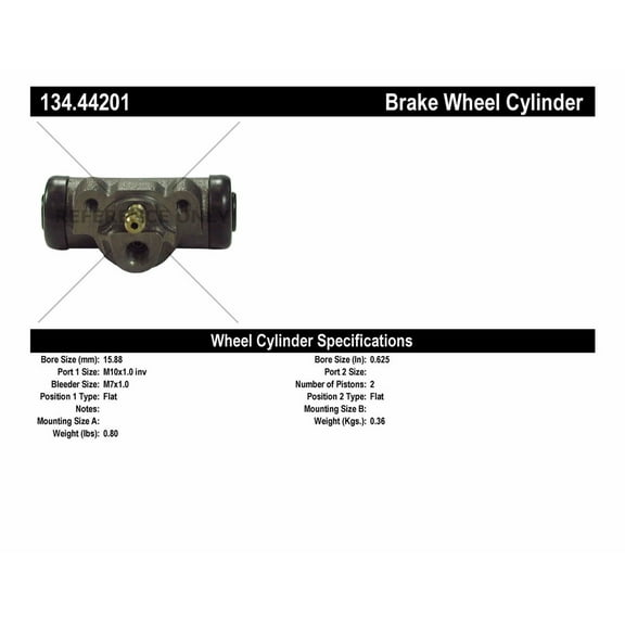 Centric Parts 134.44201 Drum Brake Wheel Cylinder