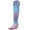 Blue&Pink, variant on Women Rhinestone Over the Knee Cowboy Boots Sparkly Bling Cowgirl Boots Western Thigh High Boots Pull-On Side Zippers Chunky Heel Pointed Toe