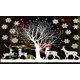 thumbnail image 1 of Juego de pegatinas de copos de nieve blancos para ventana, pegatinas de pared de Navidad para habitación de niños, calcomanías navideñas para el hogar, Año Nuevo 2024 Natal, 1 Juego, 1 of 4