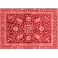 thumbnail image 1 of Ahgly Company Indoor Rectangle Abstract Red Modern Area Rugs, 4' x 6', 1 of 4