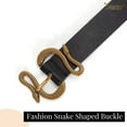 thumbnail image 5 of JASGOOD Women Fashion Belt Leather Belts with Snake Buckle Ladies belt for Jeans Pants, 5 of 11