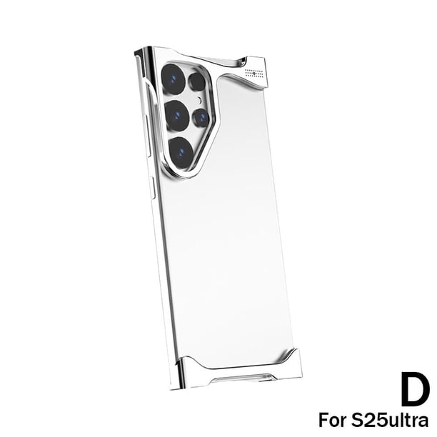 Funda minimalista sin marco metálico para Galaxy S25, S25+ y S25Ultra (Reino Unido) E2S6