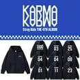 thumbnail image 2 of Straykids KARMA Album Cotton Hoodie - 2 Styles (Group Logo & Member Name Date) for STAY, 2 of 4