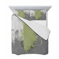 thumbnail image 7 of Quilts Twin Size Bedding Set, Sage Green Cement Gray Lightweight Quilted Comforter, Modern Abstract Art Green Soft Reversible Bedspread Coverlet with Pillow Covers for All Season, 68" x 86", 7 of 7