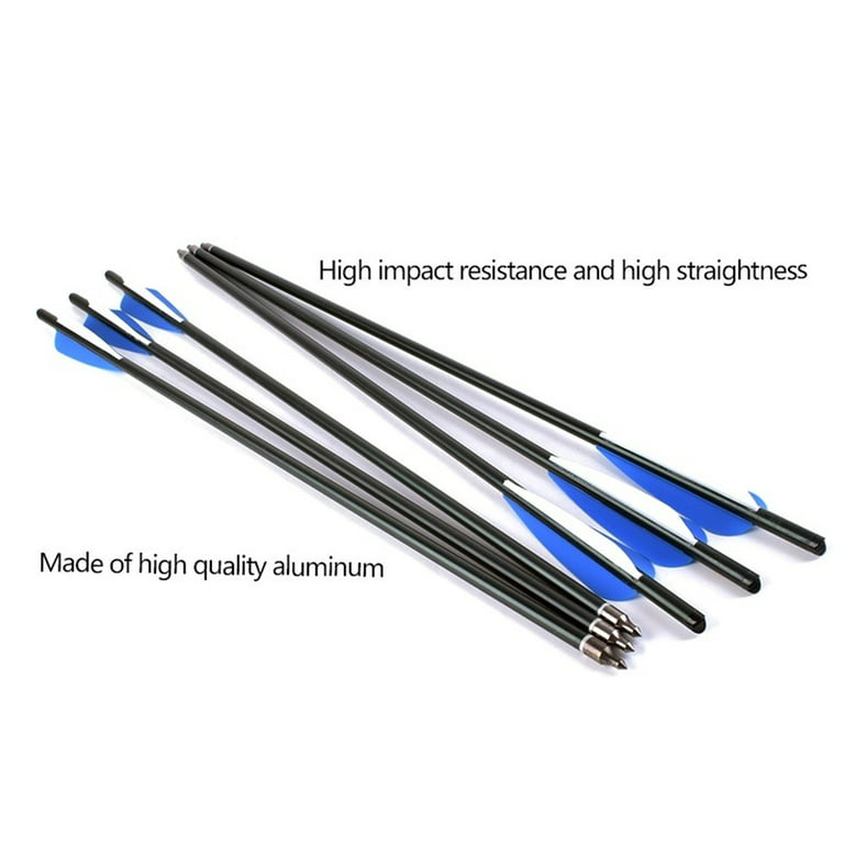 12 Pack Crossbow Bolts 20 Inch Carbon Hunting Archery Arrows with