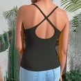thumbnail image 6 of BUIGTTKLOP Tank Tops for Women Square Neck Spaghetti Strap Camisole Tops Summer Basic Cami Shirts, 6 of 6