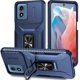 thumbnail image 1 of Funda para GANGXUN Motorola Moto G22 - Soporte metálico, Función magnética, Azul, 1 of 5
