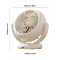 thumbnail image 2 of XGFHYJEH Desk Fan, Box Fan, Small Fan, Box Fan Clearance, Small Desk Fan, Small Fans for Desk, Portable Personal Quiet Electric Fan for Home, Plastic, 2 of 5