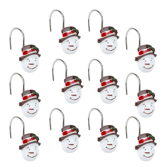 WEUVEB Decorative Hook Metal 12 Pcs for Christmas Home Use