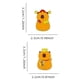 thumbnail image 3 of Lovely Capybara Shaped Metal Pin Adorable Capybara Pin Badge Decoration For Animal Fan And Fashion Aficionados, 3 of 4