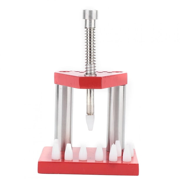 Herramienta de ajuste de manecillas de reloj, prensador de manecillas de reloj de 1/3/5 cabezales, extractor de manecillas de reloj, cabezal prensador de reloj de rendimiento finamente ajustado