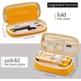 thumbnail image 2 of BAMAIA Big Capacity Pencil Pen Case Office College School Large Storage High Capacity Bag Pouch Holder Box Organizer, 2 of 6