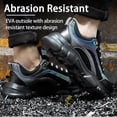 thumbnail image 5 of AUXDIQ Safety Trainers Men Women Steel Toe Cap Work Shoes Comfy Construction Industrial Sneakers, 5 of 6
