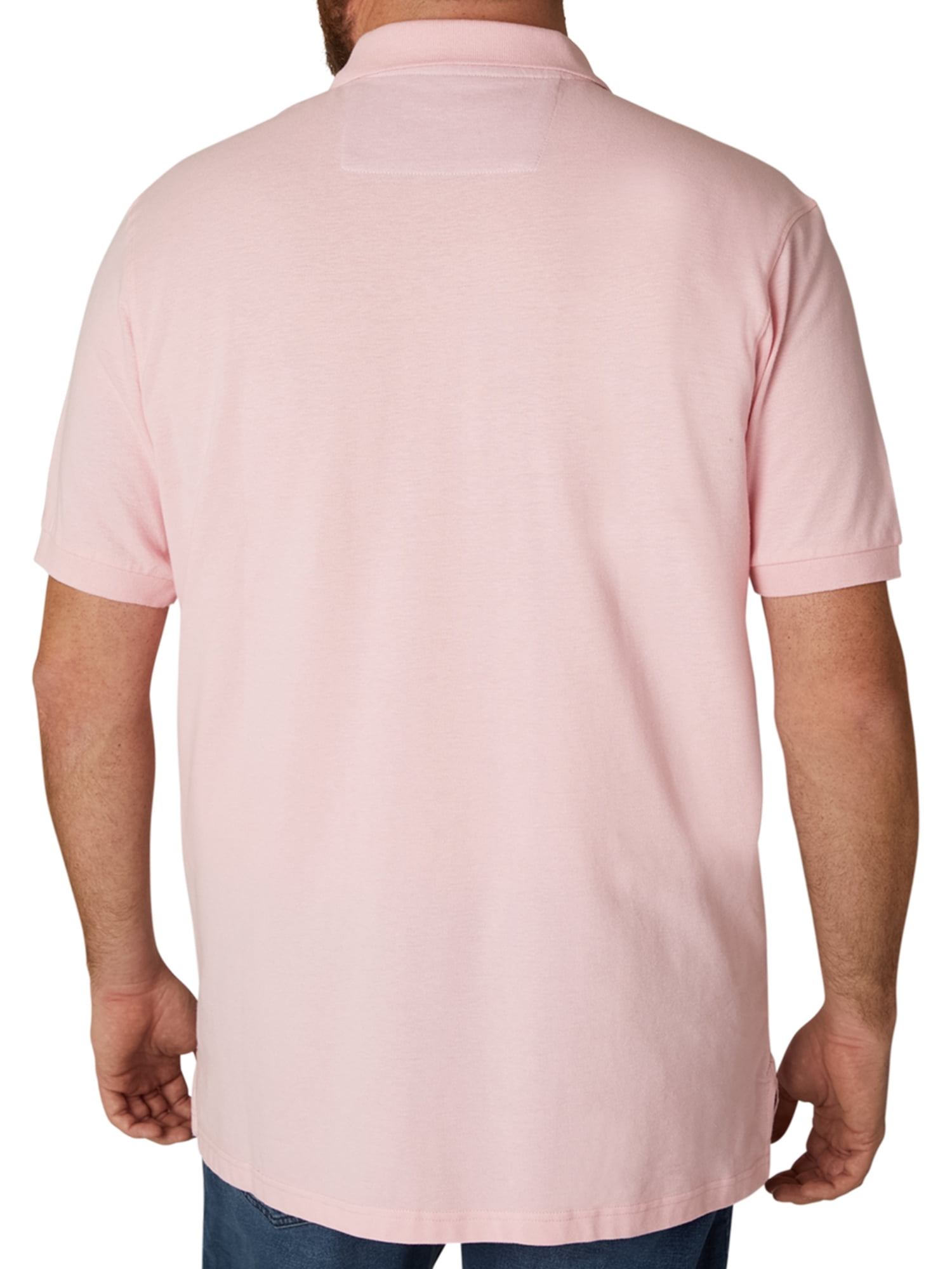 Chaps Men’s & Big and Tall Men's Short Sleeve Everyday Pique Polo Shirt, Sizes S-4XL