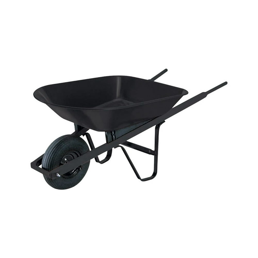 true temper 4 cu ft poly wheelbarrow
