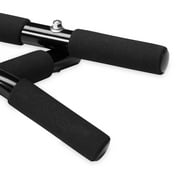 Reebok Delta Premium Doorway Pull-Up Bar with Heavy Steel Frame, Supports up to 300 lbs
