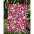thumbnail image 3 of Carolines Treasures BB5115GF Day of the Dead Pink Flag Garden Size  Small multicolor, 3 of 3