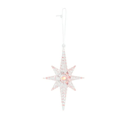

TANGNADE Hangs Plastic Ornaments Creative Mini Christmas Tree Led Luminous Pendant Christmas Decoration the Ornament B