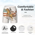 thumbnail image 3 of Balery Vintage Wild West Cowboy Mens Swim Trunks Swim Shorts for Men Quick Dry Inseam Beach Shorts with Compression Liner Pocket-Medium, 3 of 9