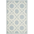 thumbnail image 2 of SAFAVIEH Cambridge Jessika Geometric Wool Area Rug, Blue/Ivory, 5' x 8', 2 of 7