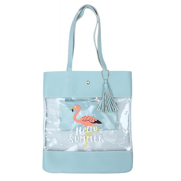 1 bolsa de compras de cuero.