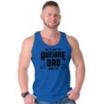 thumbnail image 4 of This is What Awesome Dads Look Like Mens Big & Tall Graphic Tank Top Brisco Brands 3X, 4 of 5