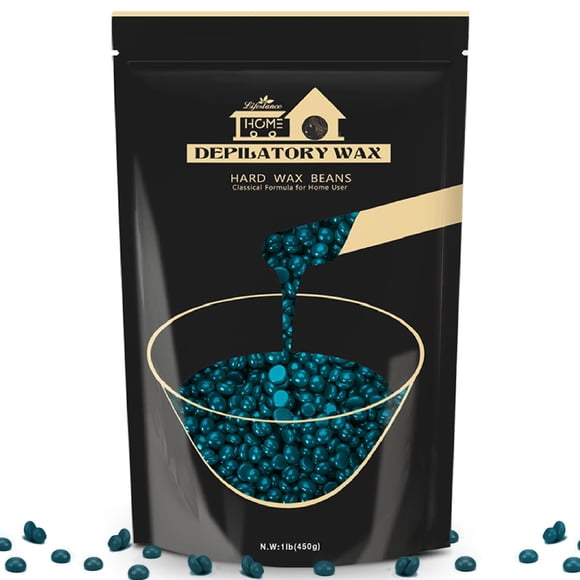 Cera dura de jazmín Lifestance de Wax Beads, 450 g, para piel sensible