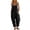 *Black, variant on Women's Adjustable Strap Loose Overalls,Baggy Breathable Jumpsuit For Women,Ladies Casual Sleeveless Harem Pants with Pockets,Yellow,S-2XL