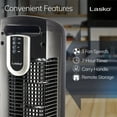 thumbnail image 5 of Lasko 36" 3-Speed Remote Controlled Oscillating Tower Fan, Black, 2511, 5 of 12