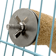 thumbnail image 3 of 1391 Large Double Pedi Perch - Wooden Rough Grit Conditioning Cage Perch, 3 of 6