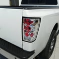 thumbnail image 2 of Spec-D Tuning Tail Lights Brake Lamp Chrome Housing Clear Lens Compatible with 2004-2015 Nissan Titan without Utility Bed, Left + Right Pair Assembly, 2 of 7