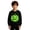 Black, variant on Girls Sweatshirt Boys Glow Halloween Print Fleece Hoodless Long Sleeve Pullover Black 2-3 Years