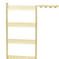 thumbnail image 6 of yuksok Jewelry Display Stand Jewelry Display Rack Elegant for Women Girls Jewelry Stand gold, 6 of 7