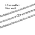 thumbnail image 1 of Collier en Métal simple Mode Non-mainstream Adapté pour Garçons et Filles, 1 of 4