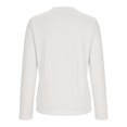 thumbnail image 6 of Lixiuxyad Women Long Sleeve Open Front Cardigan Knit Button Up Cardigan with Pockets Fall Outfits,White, 6 of 6