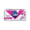 thumbnail image 1 of Protectores diarios Saba Multiestilos multiforma 28 pzas, 1 of 6