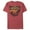 Red Heather, variant on Lion King Men's Hakuna Matata Graphic Tee, Sizes S-3XL
