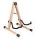 thumbnail image 2 of Soporte de guitarra Durable Acústico Plegable Soporte de guitarra Soporte de guitarra eléctrica Soporte de instrumento musical para violín Guitarra color madera, 2 of 9