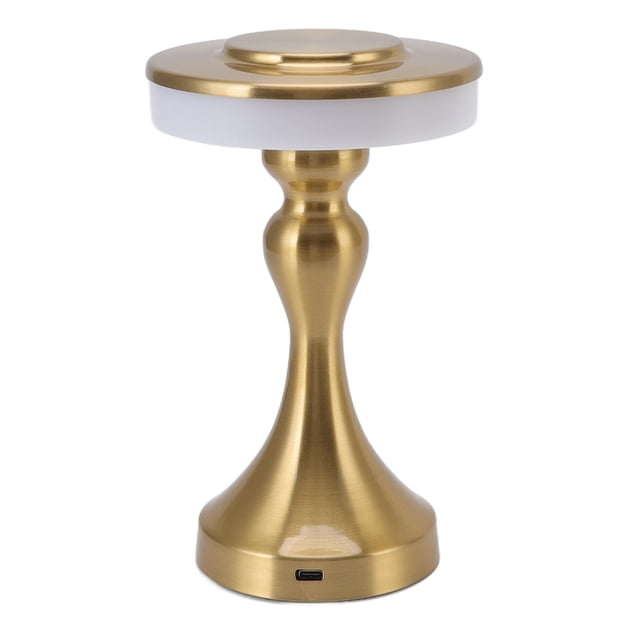 LED Portable Touch Table Lamp 3 Level Color Temperature Rechargeable Night Light for Dining Room Bedside