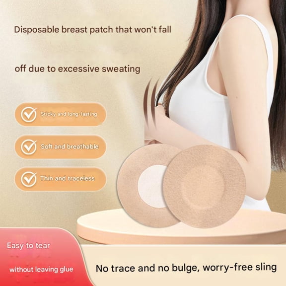 Invisible Breathable Nipple Covers for Small Flat Chests Summer