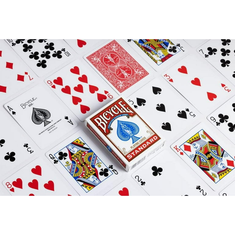 Bicycle Standard Playing Cards 12 Pack Poker Size Assorted