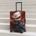 thumbnail image 2 of Lsque Chucky Printed Luggage Cover, Travel Luggage Protector,Scratch and Dirt Resistant, Fits 18-32 Inch Luggage - Large, 2 of 9