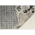 thumbnail image 3 of Elizabeth Sutton VE65B Cloud Nine Floral Modern Gray Area Rug, 2'0" x 4'0", 3 of 6