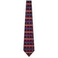 thumbnail image 3 of Republican Stripe (Black) Necktie Mens Tie, 3 of 3