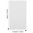 thumbnail image 2 of MIANGASTORE 200pcs Paper Cards DIY Blank Note Cards Memo Card Studying Flash Cards Crafting Blank Cards, 2 of 6
