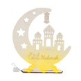 thumbnail image 1 of Centros de mesa Moon Castle Eid AL, escultura tallada, decoración del hogar de Ramadán para regalo de cumpleaños, pasillo, gabinete, oficina, chimenea C, 1 of 8