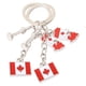 thumbnail image 4 of 2 uds llaveros de bandera llavero de bandera canadiense llavero de bandera de recuerdo colgante de bolso, 4 of 5