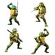thumbnail image 1 of Figuras móviles de Tortugas Ninja Mutantes adolescentes SHF, Leonardo Raphael, Donatello, Anime de PVC, juguetes de modelos de colección TMNT Fivean  unisex, 1 of 2